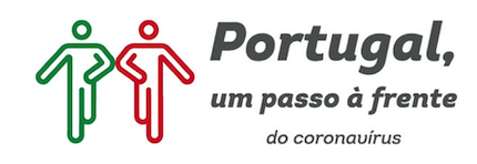 Portugal, um passo à fente do coronovírus Logo